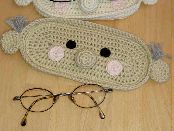 Häkelanleitung Brillenablage "Oma & Opa" Brillenschale