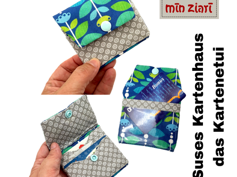 Schnittmuster Kartenetui Suses KartenHaus