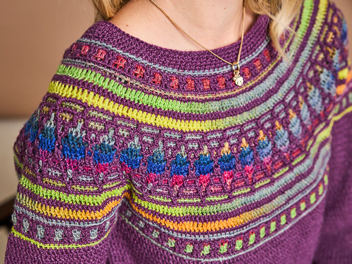 MODELL ELVIRA, gehäkelt