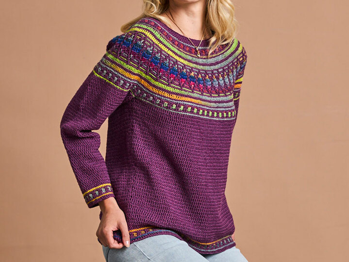 MODELL ELVIRA, gehäkelt