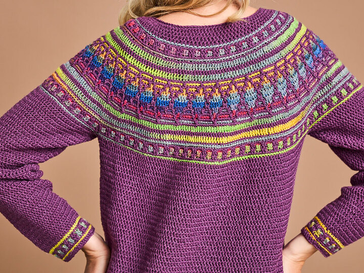 MODELL ELVIRA, gehäkelt