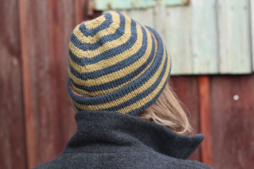 Versa hat, knitting pattern, baby - XL (men)