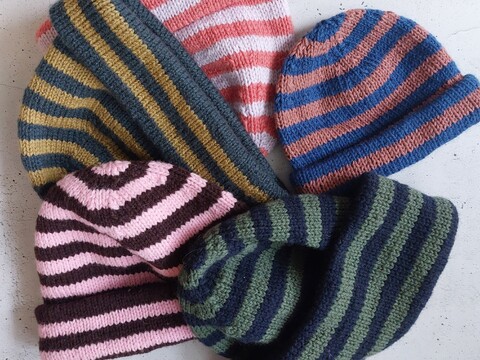 Versa hat, Strickanleitung, Baby-XL