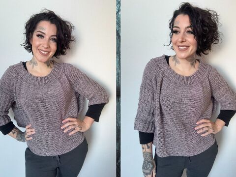 Häkelanleitung Pulli "SIMPLE FOREST"