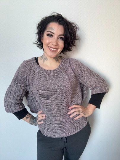 Häkelanleitung Pulli "SIMPLE FOREST"