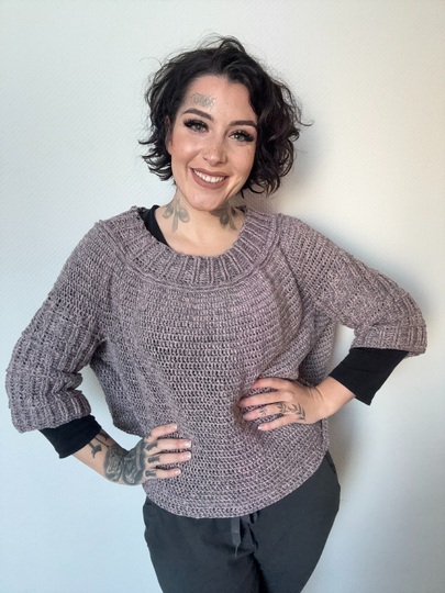 Häkelanleitung Pulli "SIMPLE FOREST"