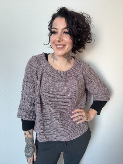 Häkelanleitung Pulli "SIMPLE FOREST"