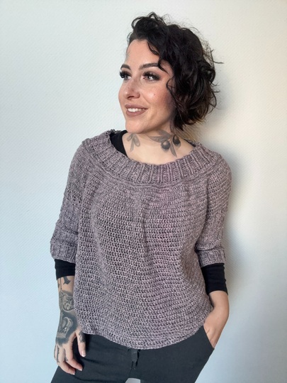 Häkelanleitung Pulli "SIMPLE FOREST"