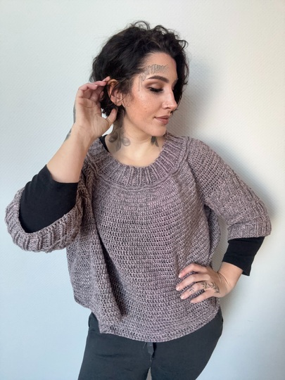 Häkelanleitung Pulli "SIMPLE FOREST"