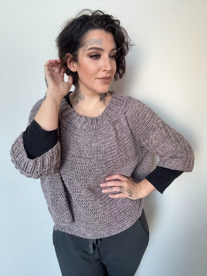 Häkelanleitung Pulli "SIMPLE FOREST"