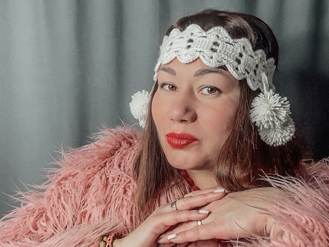 Crochet pattern boho headband PDF digital and video tutorial