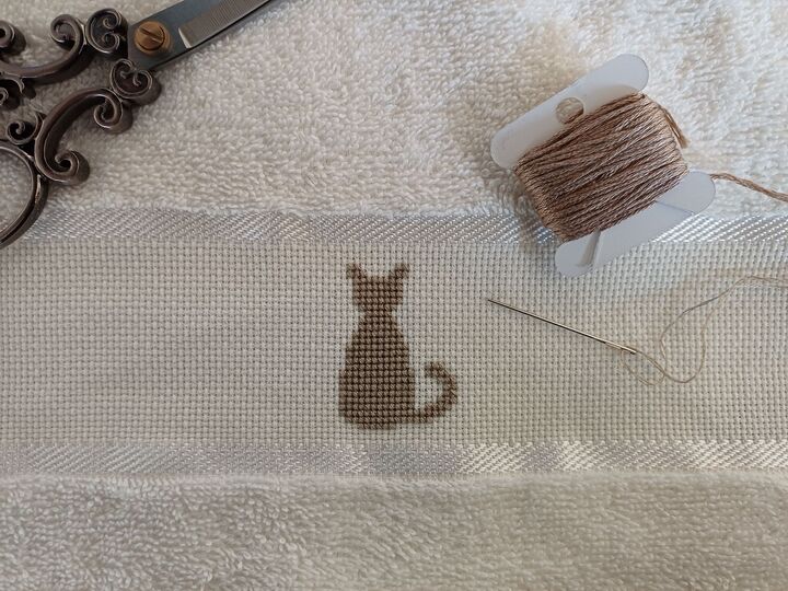 Kreuzstichvorlage Katzensilhouetten,Sampler mit zehn Katzen als PDF und PNG