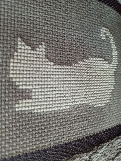 Kreuzstichvorlage Katzensilhouetten,Sampler mit zehn Katzen als PDF und PNG