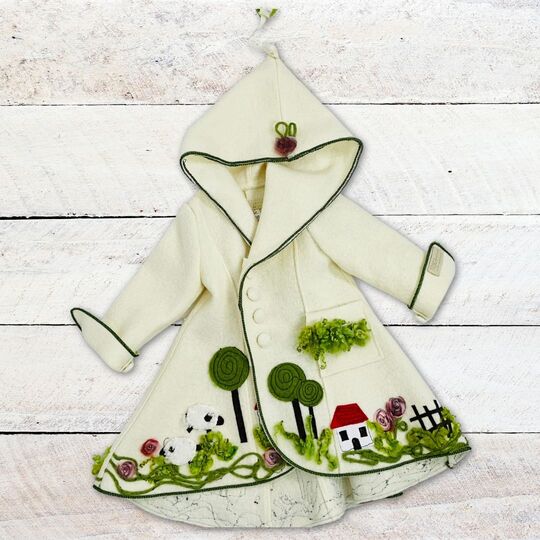 Schnittmuster Kinder Mantel Jensine "minni" Gr. 80-140