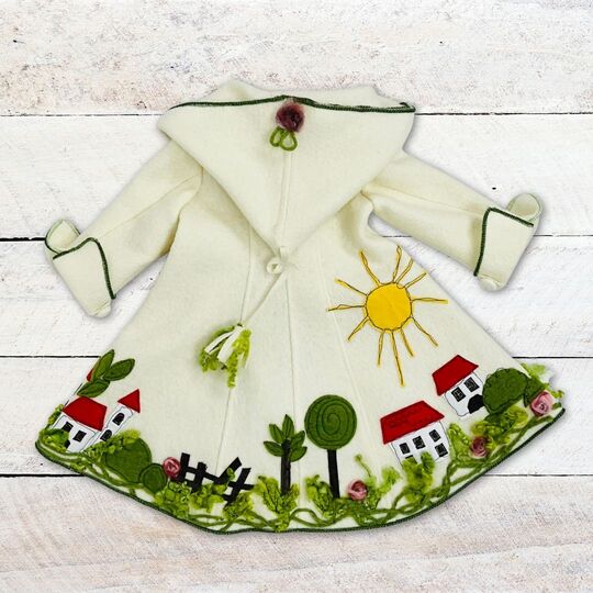 Schnittmuster Kinder Mantel Jensine "minni" Gr. 80-140