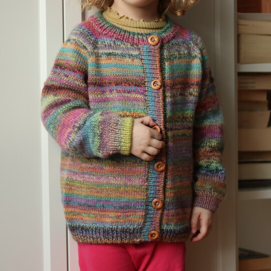Strickanleitung | HAPPY Cardigan Mini | Gr. 50/56 - 134/140