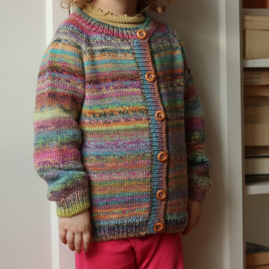 Strickanleitung | HAPPY Cardigan Mini | Gr. 50/56 - 134/140