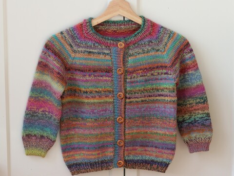 Strickanleitung | HAPPY Cardigan Mini | Gr. 50/56 - 134/140