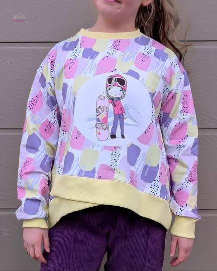 Schnittmuster  Ebook Hoodie CARBONIA  Kids Gr. 74-152