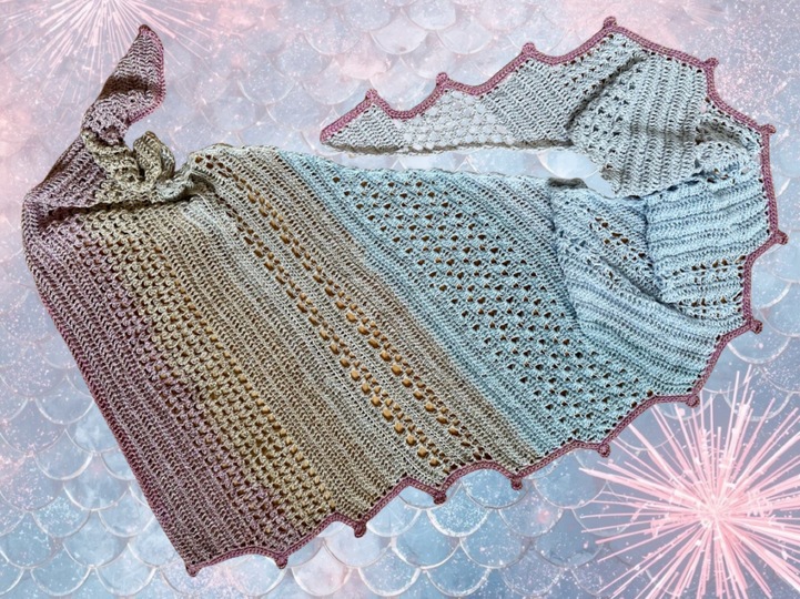 Häkelanleitung Drachenschwanz "Evas Jahr 2025"