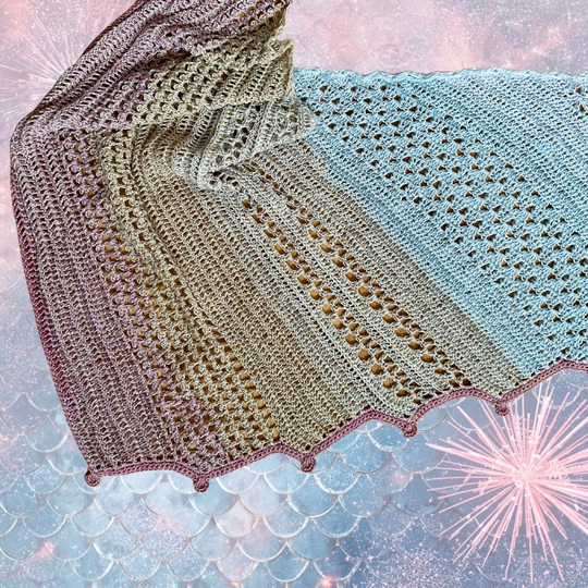 Häkelanleitung Drachenschwanz "Evas Jahr 2025"