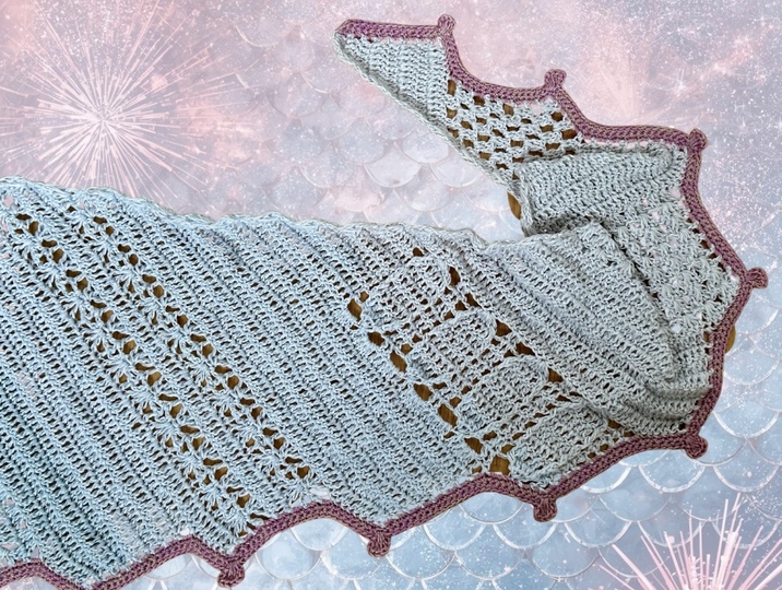 Häkelanleitung Drachenschwanz "Evas Jahr 2025"