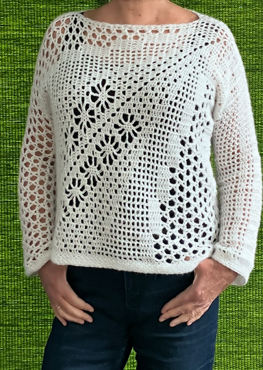 Shirt „Explosion“  – Häkelanleitung