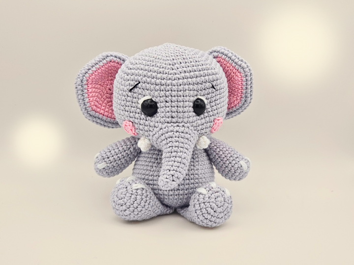 Crochet Pattern: Small Elephant