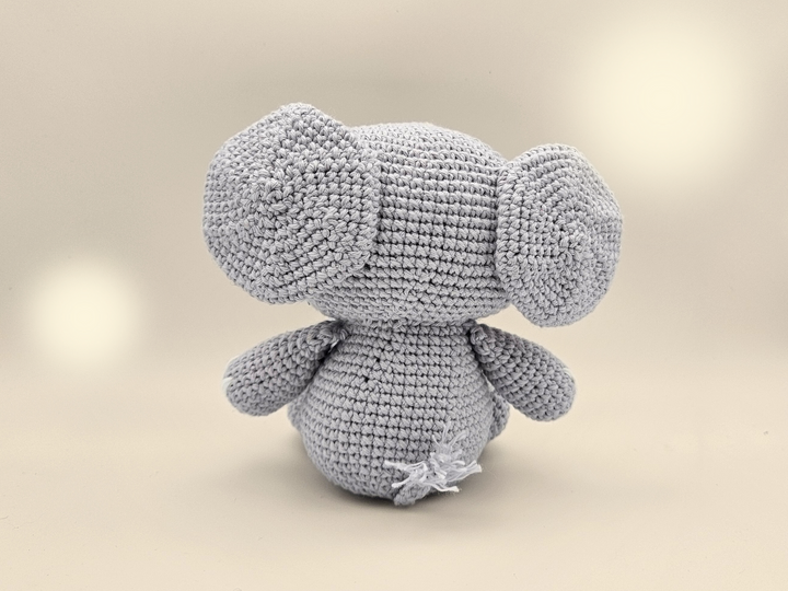 Crochet Pattern: Small Elephant