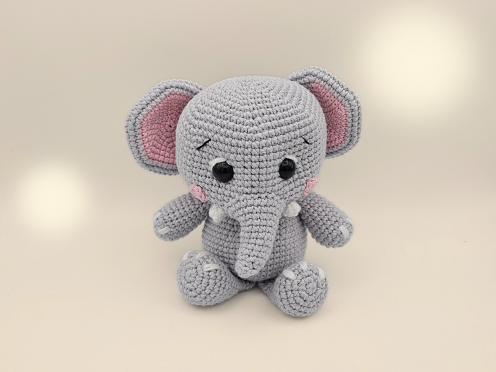 Crochet Pattern: Small Elephant