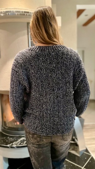 Häkelanleitung "Mein Winterröschen" Cardigan, Kapuzenjacke