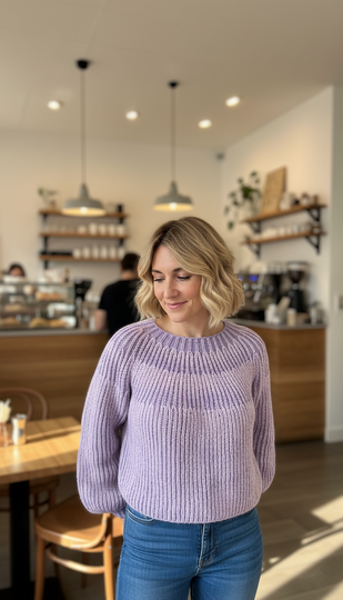 Pullover „TwinTone Brioche Sweater“, Strickanleitung PDF