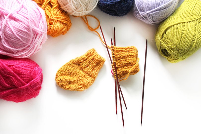 Puppensocken „Schummelsocken“, Strickanleitung PDF