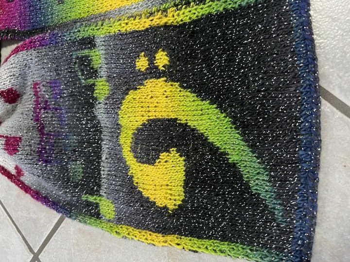 Strickanleitung Schal "Melodie" – Double-Face Technik (beidseitig tragbar)