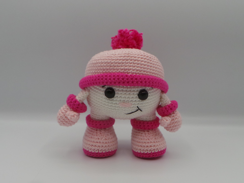 Häkelanleitung Schneeball