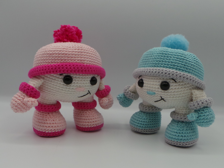 Häkelanleitung Schneeball