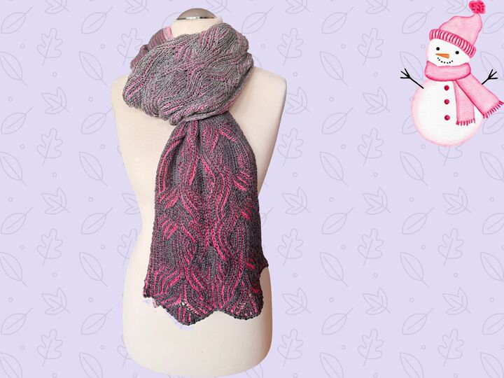 Schal Oban - Strickanleitung