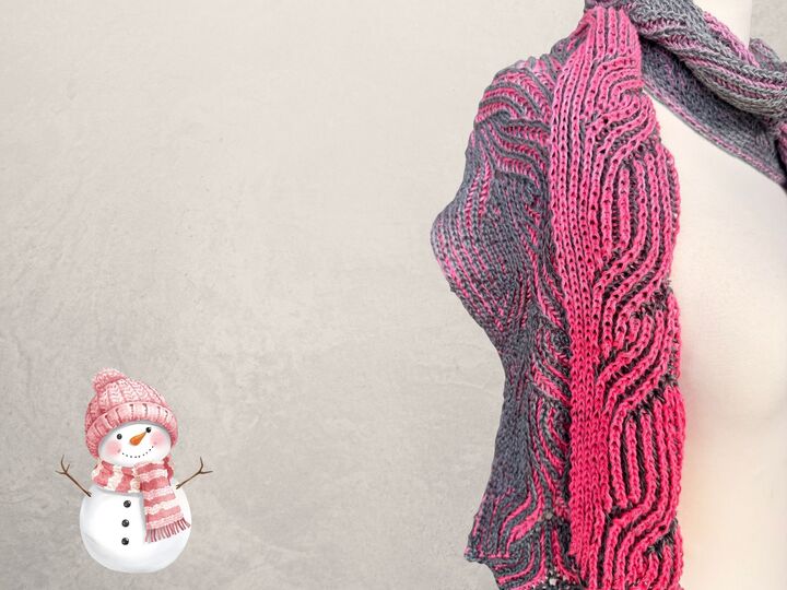 Schal Oban - Strickanleitung