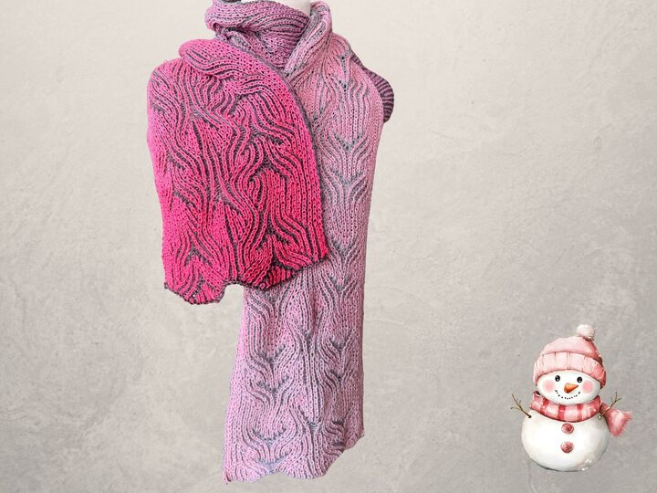 Schal Oban - Strickanleitung