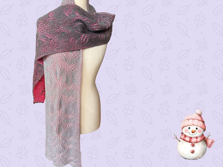 Schal Oban - Strickanleitung