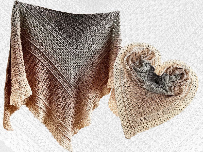 Häkelanleitung Dreieckstuch Joana - Bild 8