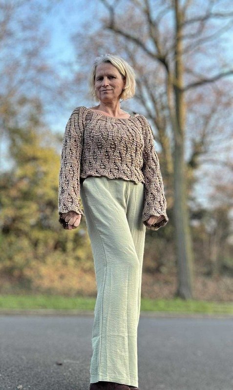 Pullover/Kleid Danesta, Häkelanleitung - Bild 13