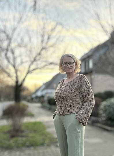 Pullover/Kleid Danesta, Häkelanleitung