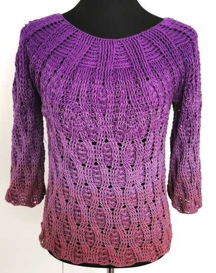 Pullover/Kleid Danesta, Häkelanleitung