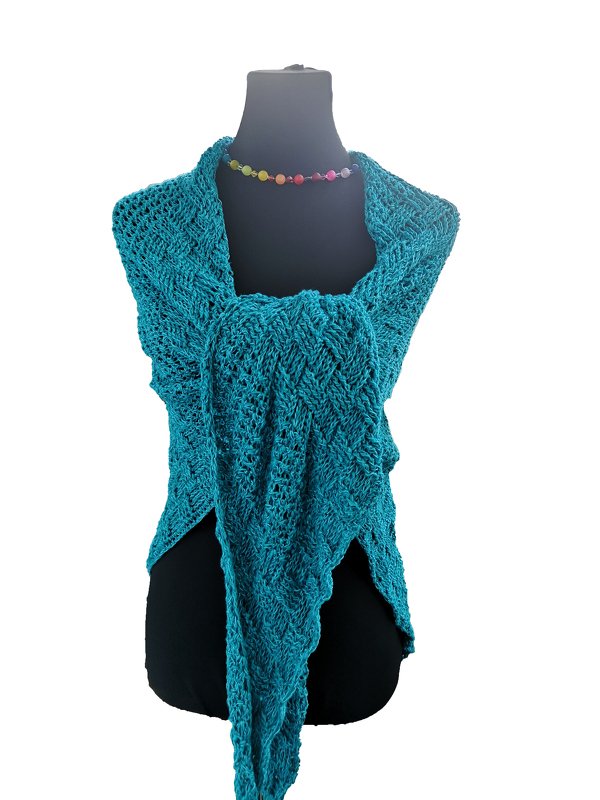 "Lotta" - dein asymmetrisches Tuch zum Einkuscheln - Bild 22