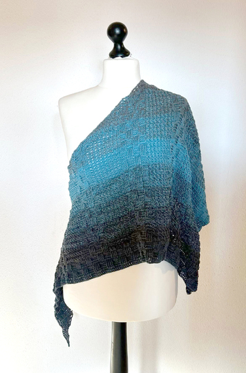 "Lotta" - dein asymmetrisches Tuch zum Einkuscheln