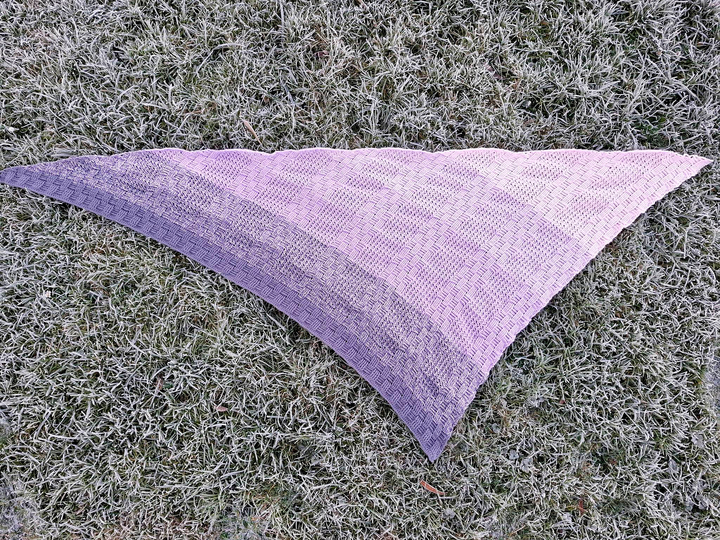 "Lotta" - dein asymmetrisches Tuch zum Einkuscheln