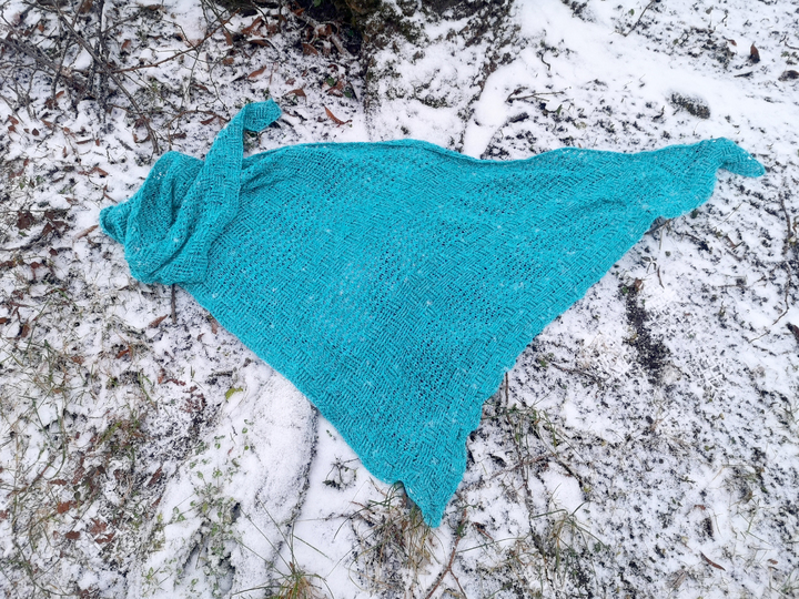 "Lotta" - dein asymmetrisches Tuch zum Einkuscheln