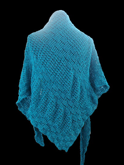 "Lotta" - dein asymmetrisches Tuch zum Einkuscheln