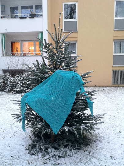 "Lotta" - dein asymmetrisches Tuch zum Einkuscheln